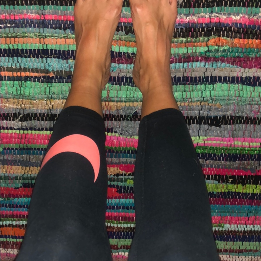 Cropped Nike workout leggings